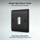BG Grid Lite Matt Black 2G Cover